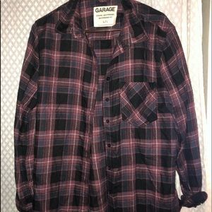 GARAGE boyfriend flannel